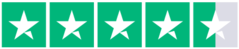 Trustpilot 4.5 stars